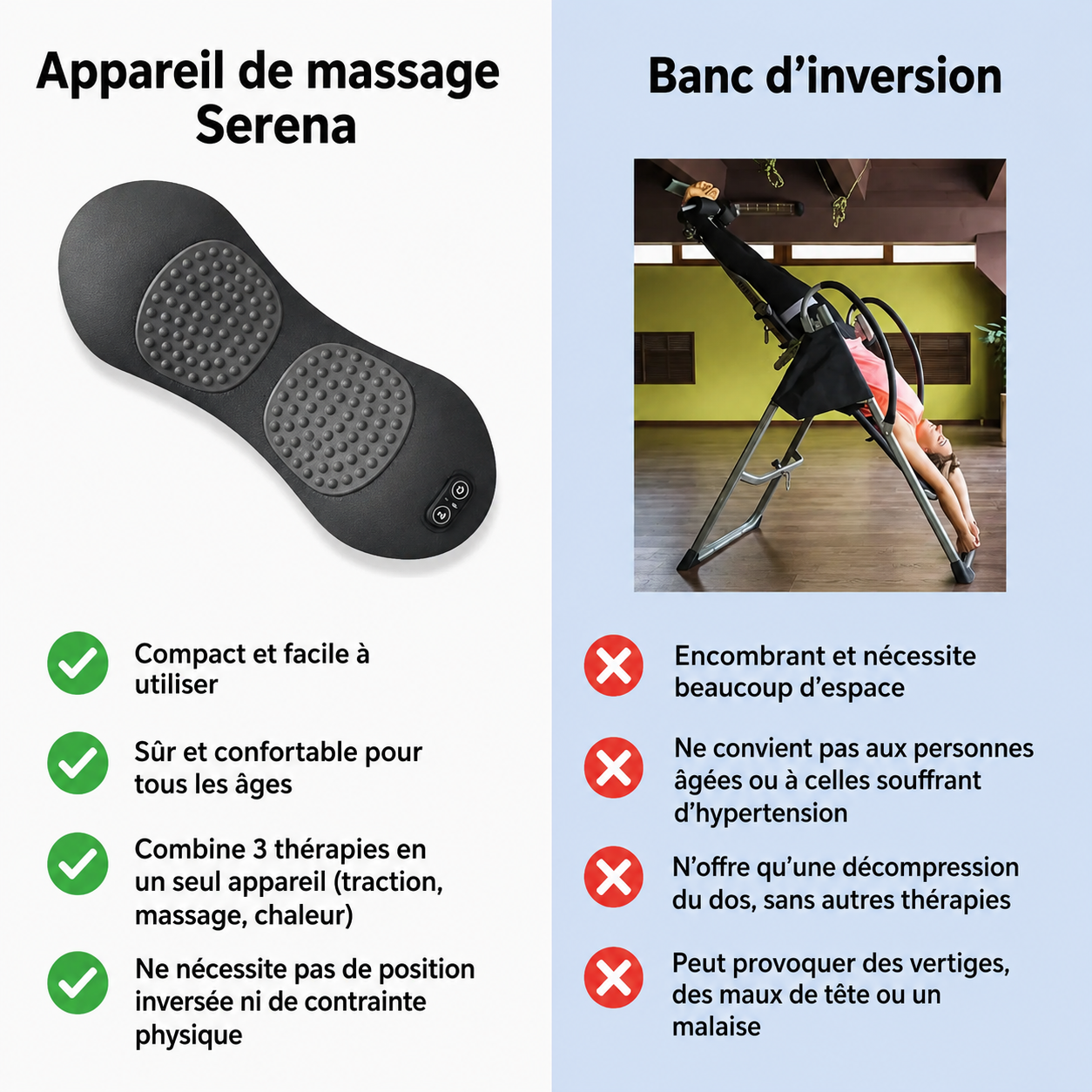 Appareil de massage Serena