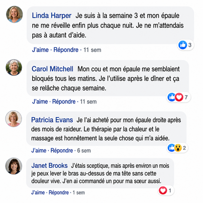 Masseur d'épaule  « Red Fusion »