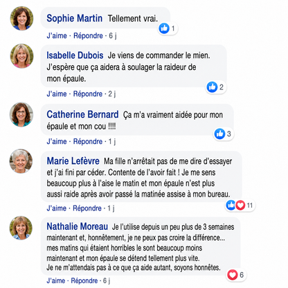 Masseur d'épaule  « Red Fusion »