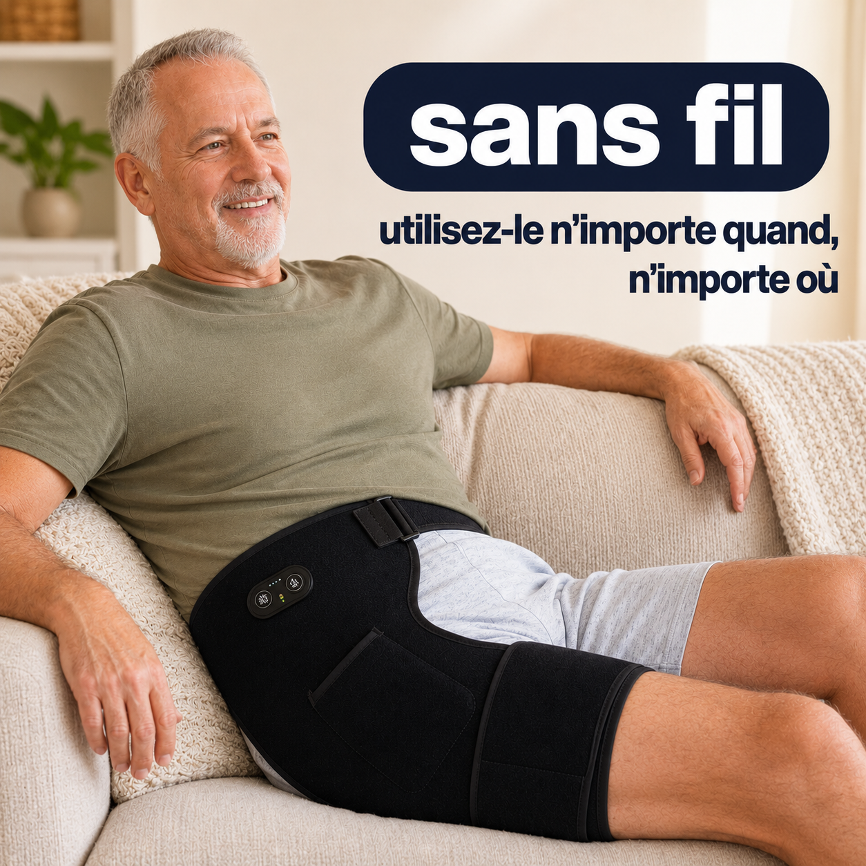 Ceinture thérapeutique 4-en-1 pour la hanche