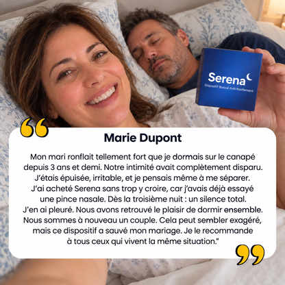 Embout buccal anti-ronflement Serena®