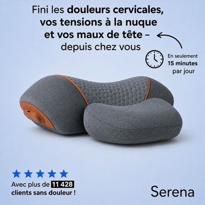 Soulagez vos douleurs cervicales, vos tensions à la nuque et vos maux de tête sans médicament – en seulement 15 minutes par jour.