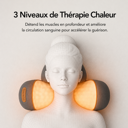 Soulagez vos douleurs cervicales, vos tensions à la nuque et vos maux de tête sans médicament – en seulement 15 minutes par jour.