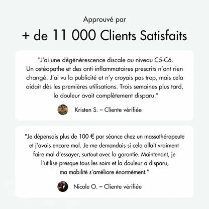 Appareil Serena pour soulager vos douleurs cervicales