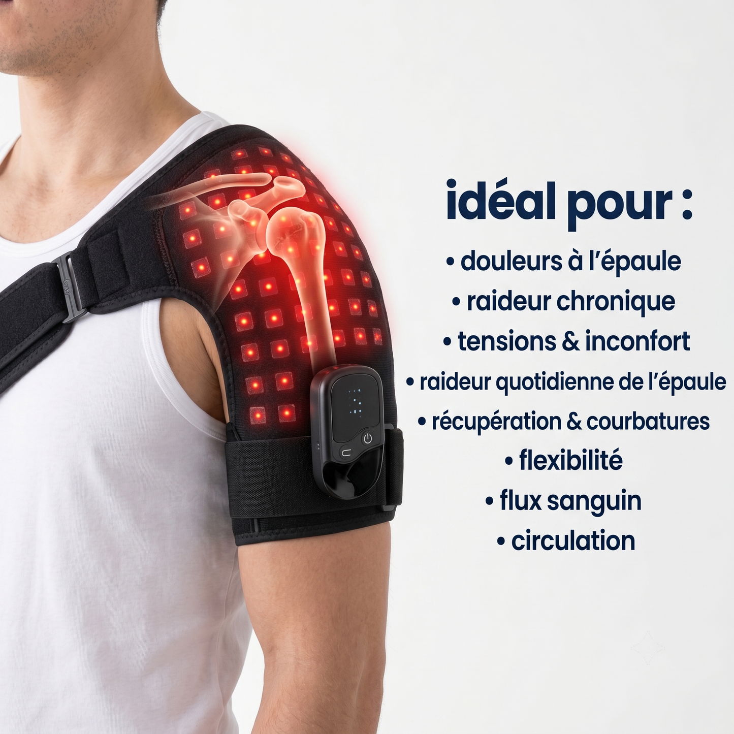Masseur d'épaule  « Red Fusion »