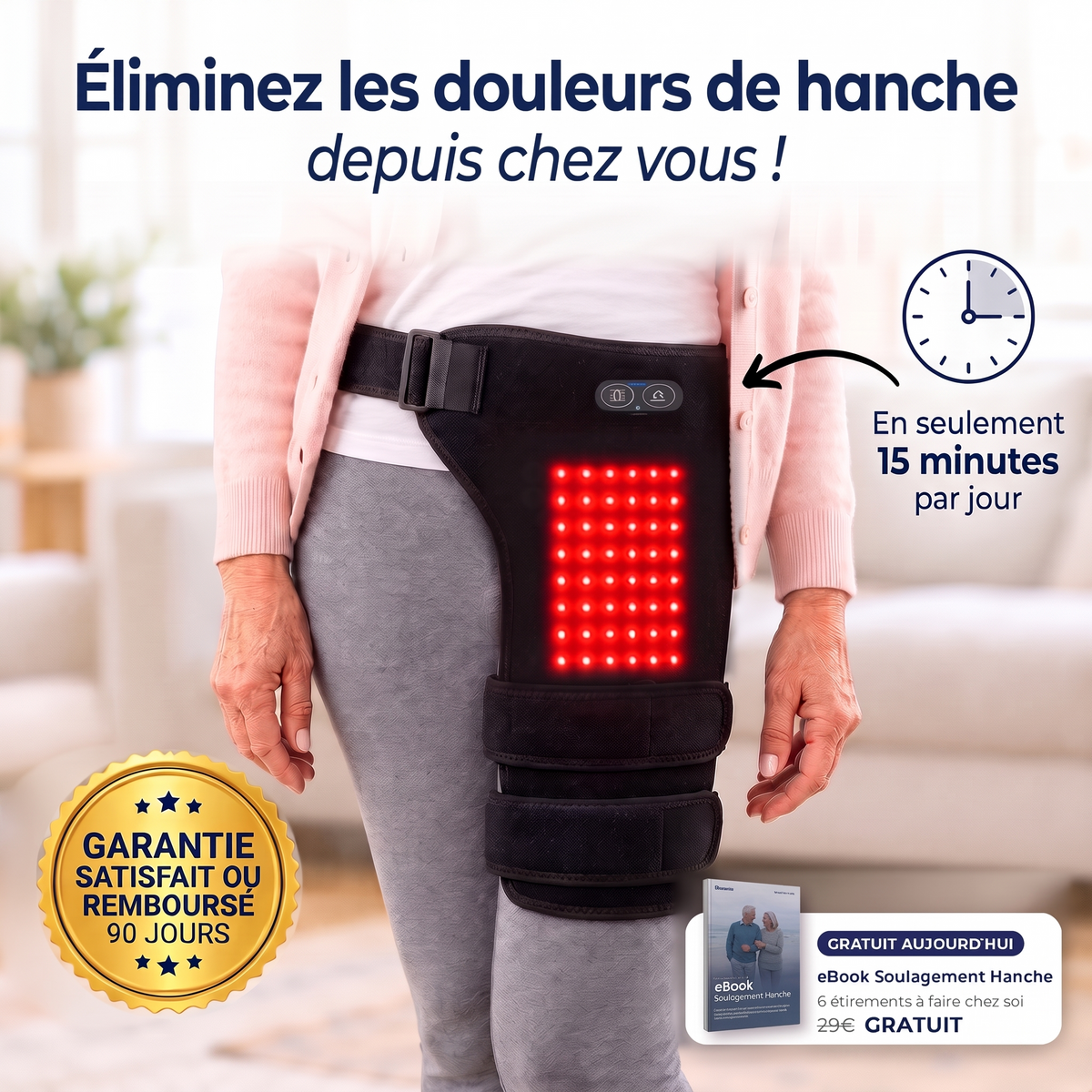 Ceinture Thérapeutique Hanche 4-en-1