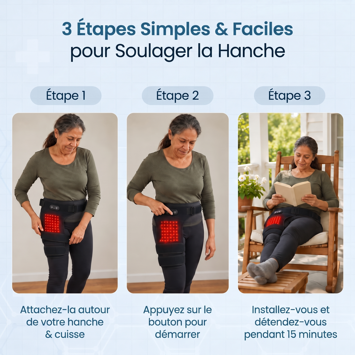 Ceinture Thérapeutique Hanche 4-en-1